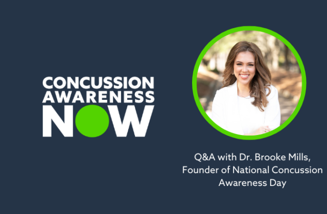 Creating A Concussion Awareness Movement: Q&A with Dr. Brooke Mills, Founder of National Concussion Awareness Day